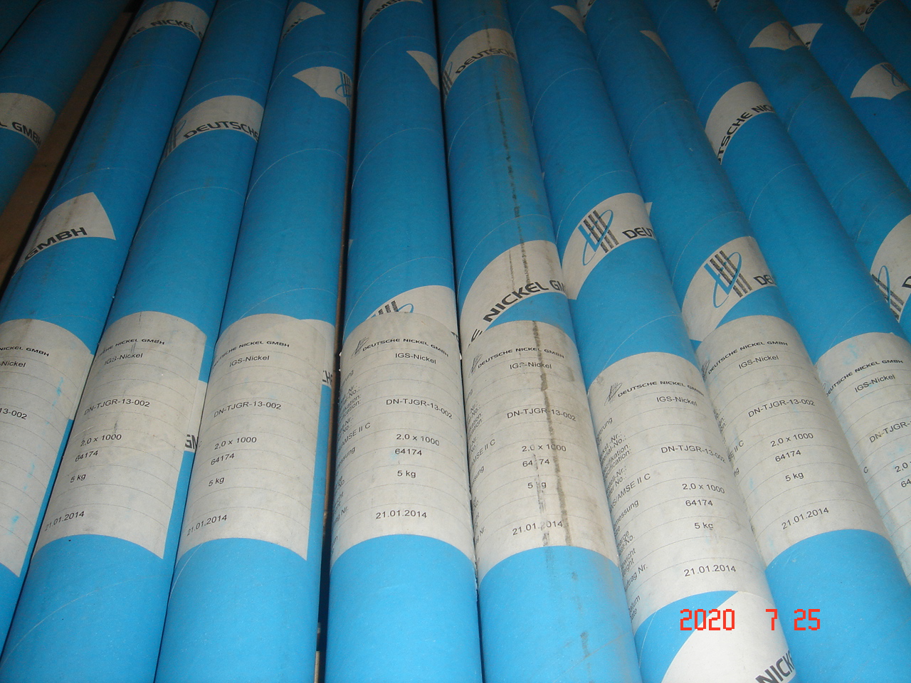 Deutsche Nickel welding materials